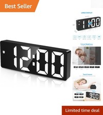 Modern LED Clock with 4 Alarm