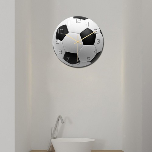 Round sports ball wall clock - ball,