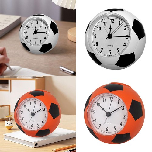 Football shaped alarm clock - football,
