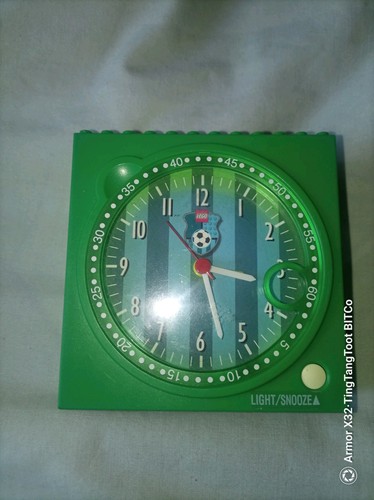 Lego football clock - football,