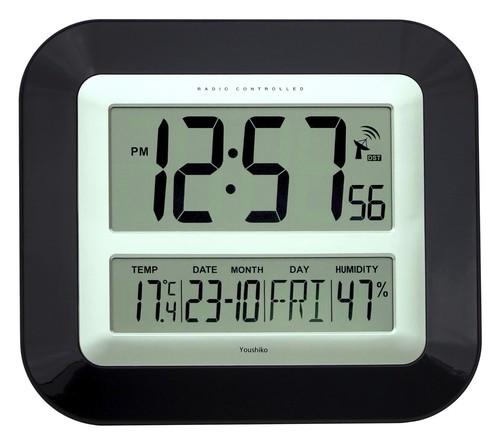 Radio controlled wall clock - radio,