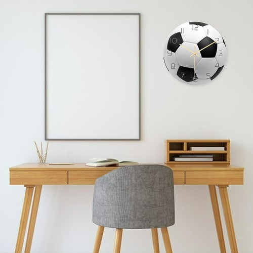 Round sports ball wall clock - round,