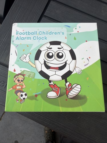 New football alarm clock - football,