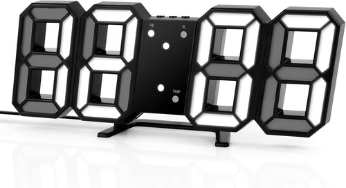 Digital alarm clock - clock, led