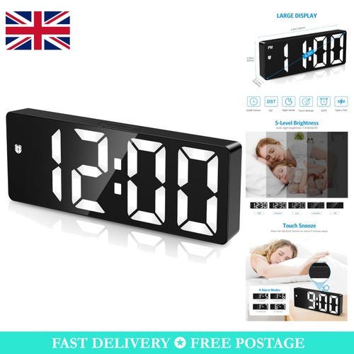 Stylish digital alarm clock - stylish,