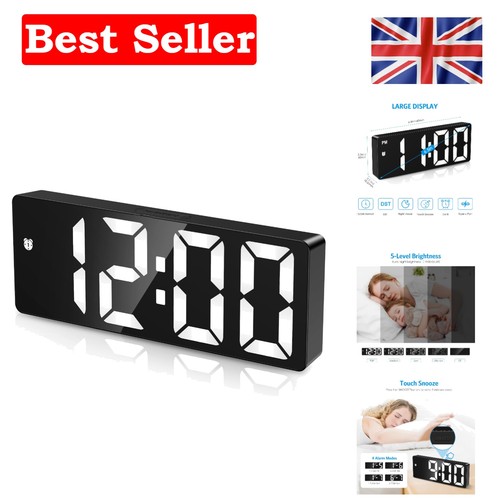 Versatile bedside clock with - versatile,
