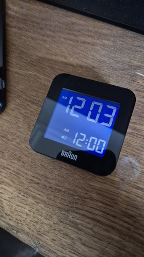 Braun digital travel alarm - digital,